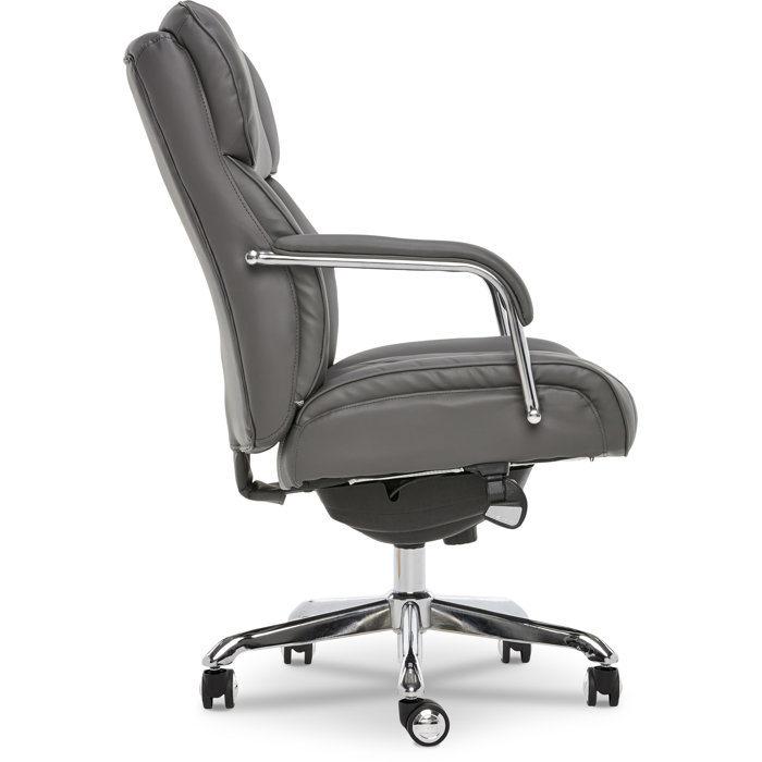 LaZBoy Sutherland Quilted Executive Office Chair with Padded Arms